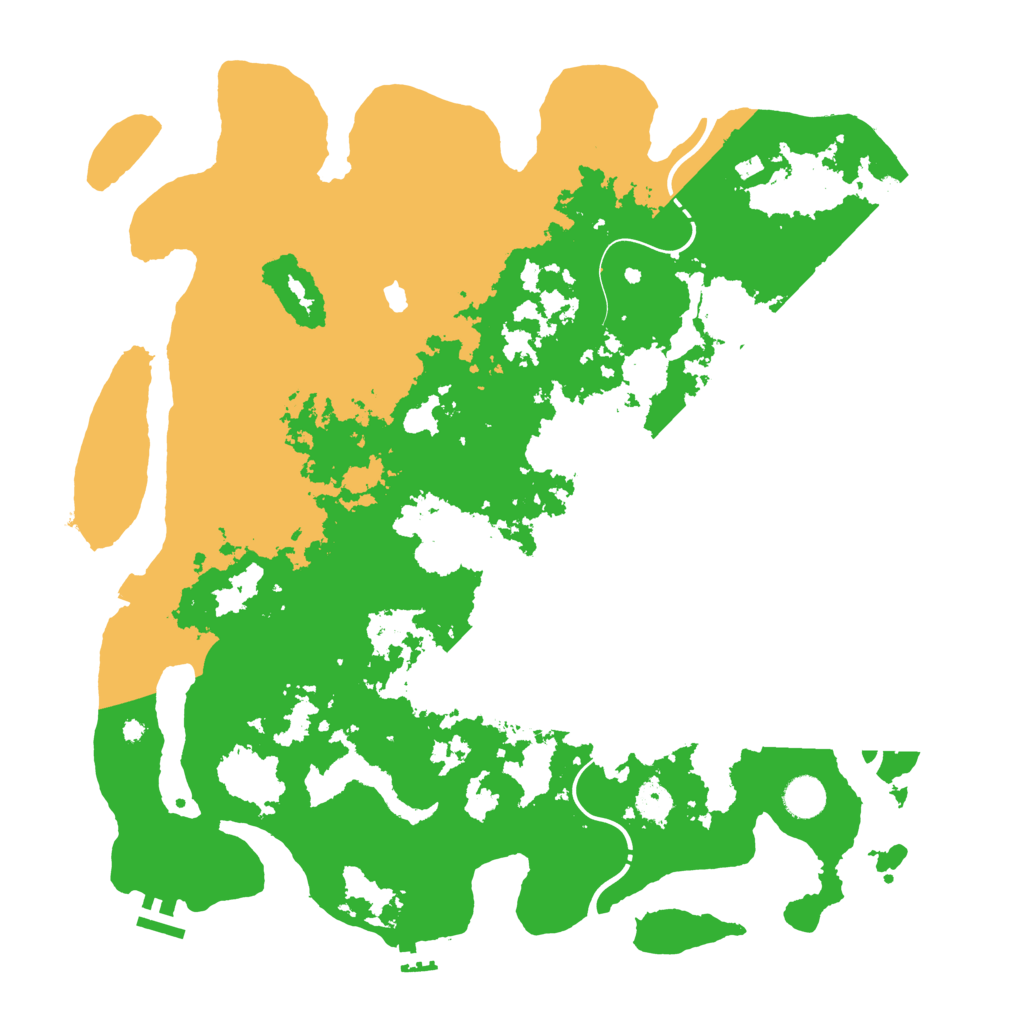 Biome Rust Map: Procedural Map, Size: 4250, Seed: 2082965270