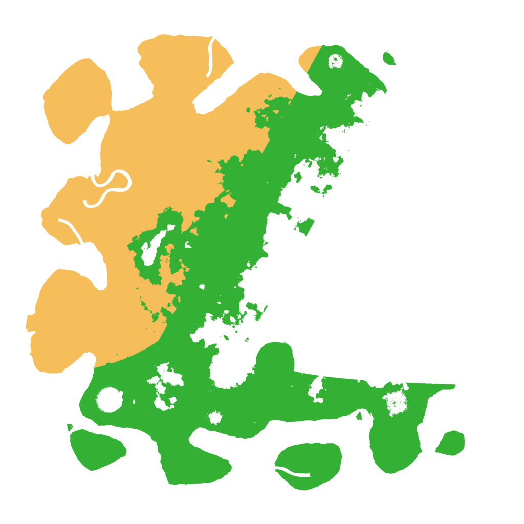 Biome Rust Map: Procedural Map, Size: 3700, Seed: 86525841