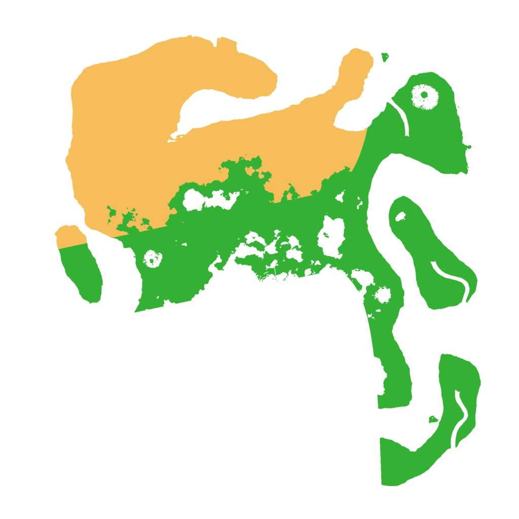 Biome Rust Map: Procedural Map, Size: 3000, Seed: 11279