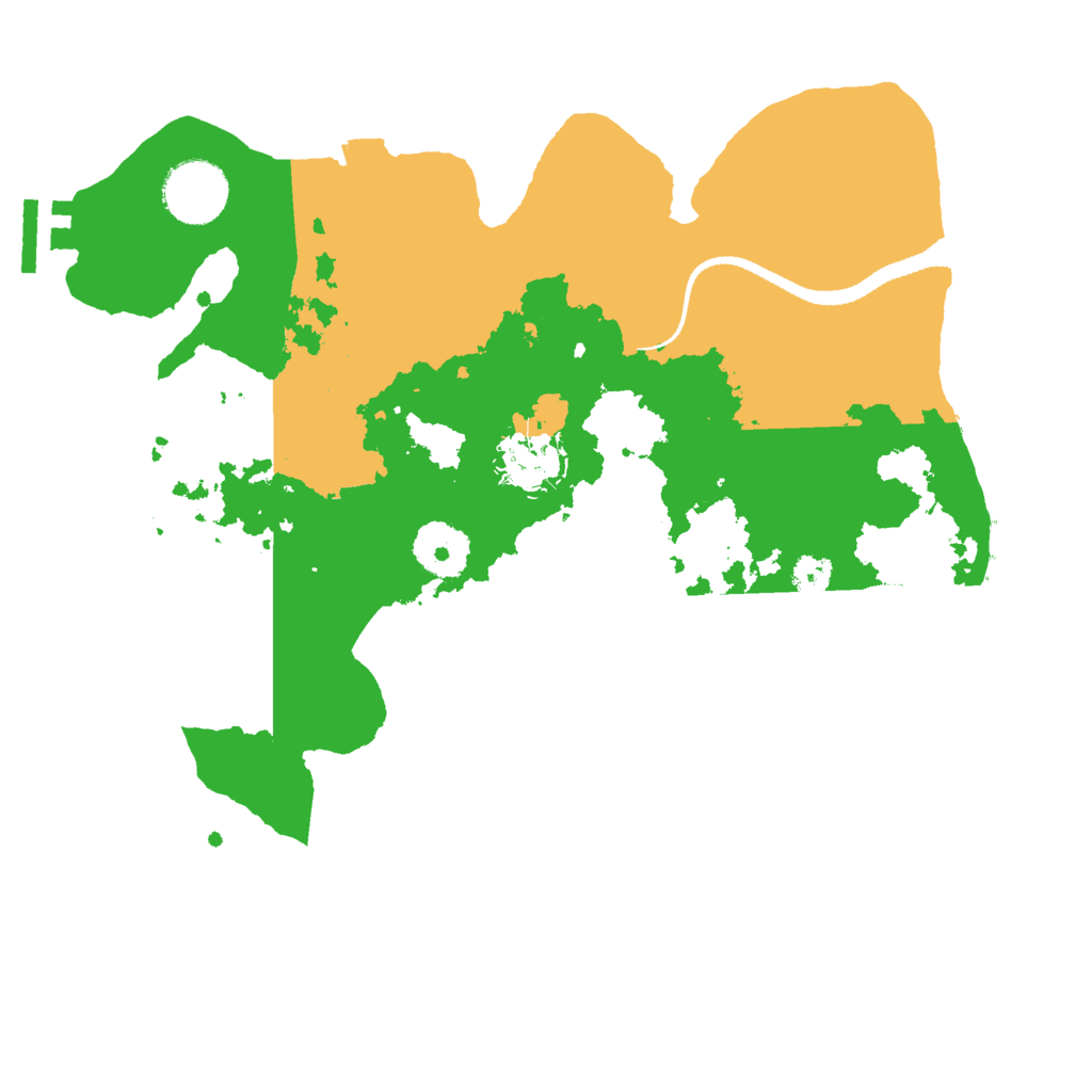 Biome Rust Map: Procedural Map, Size: 3000, Seed: 14439
