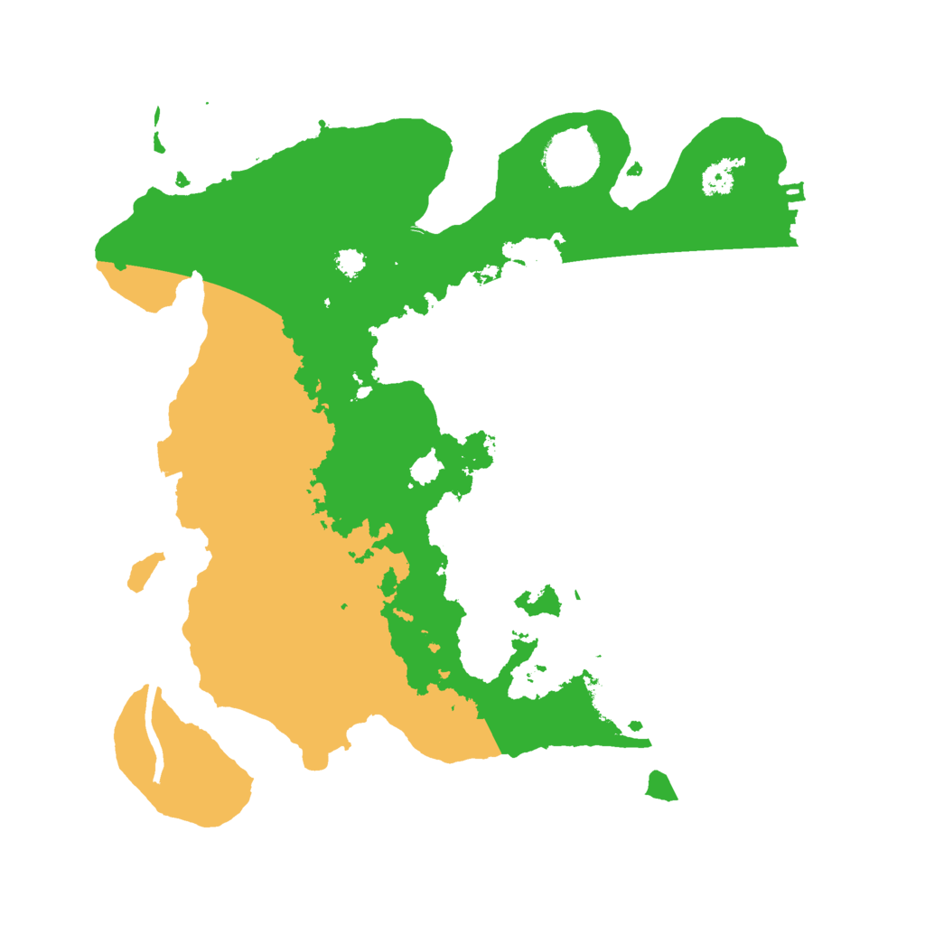 Biome Rust Map: Procedural Map, Size: 3000, Seed: 15319