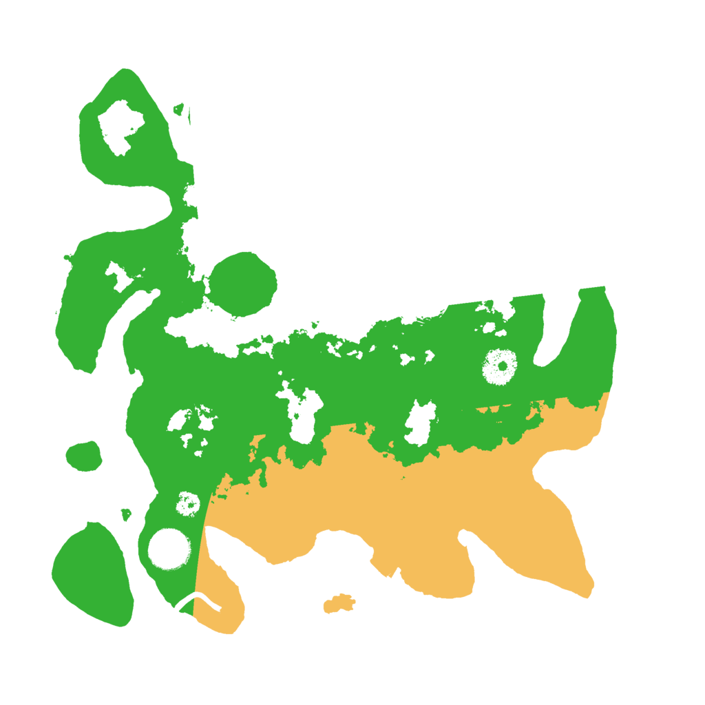 Biome Rust Map: Procedural Map, Size: 3000, Seed: 23320