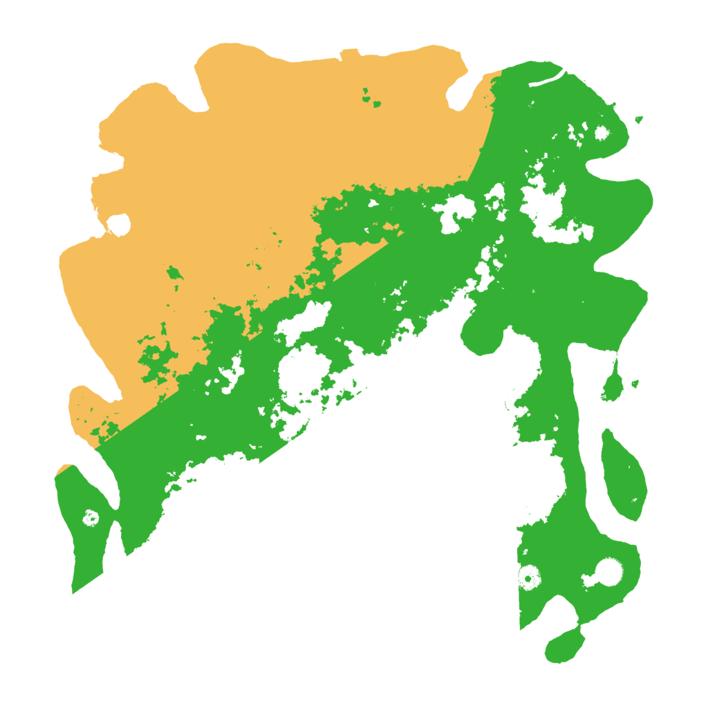 Biome Rust Map: Procedural Map, Size: 4500, Seed: 62945