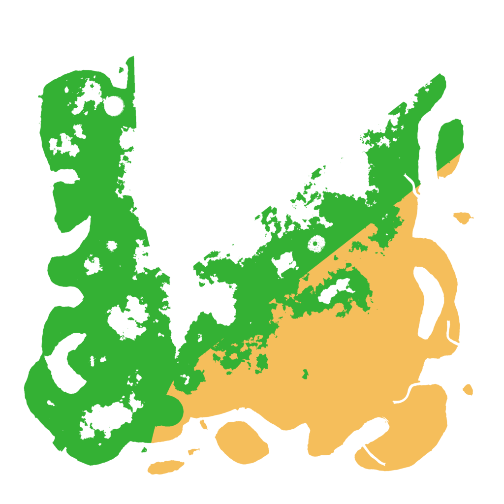Biome Rust Map: Procedural Map, Size: 4500, Seed: 23361