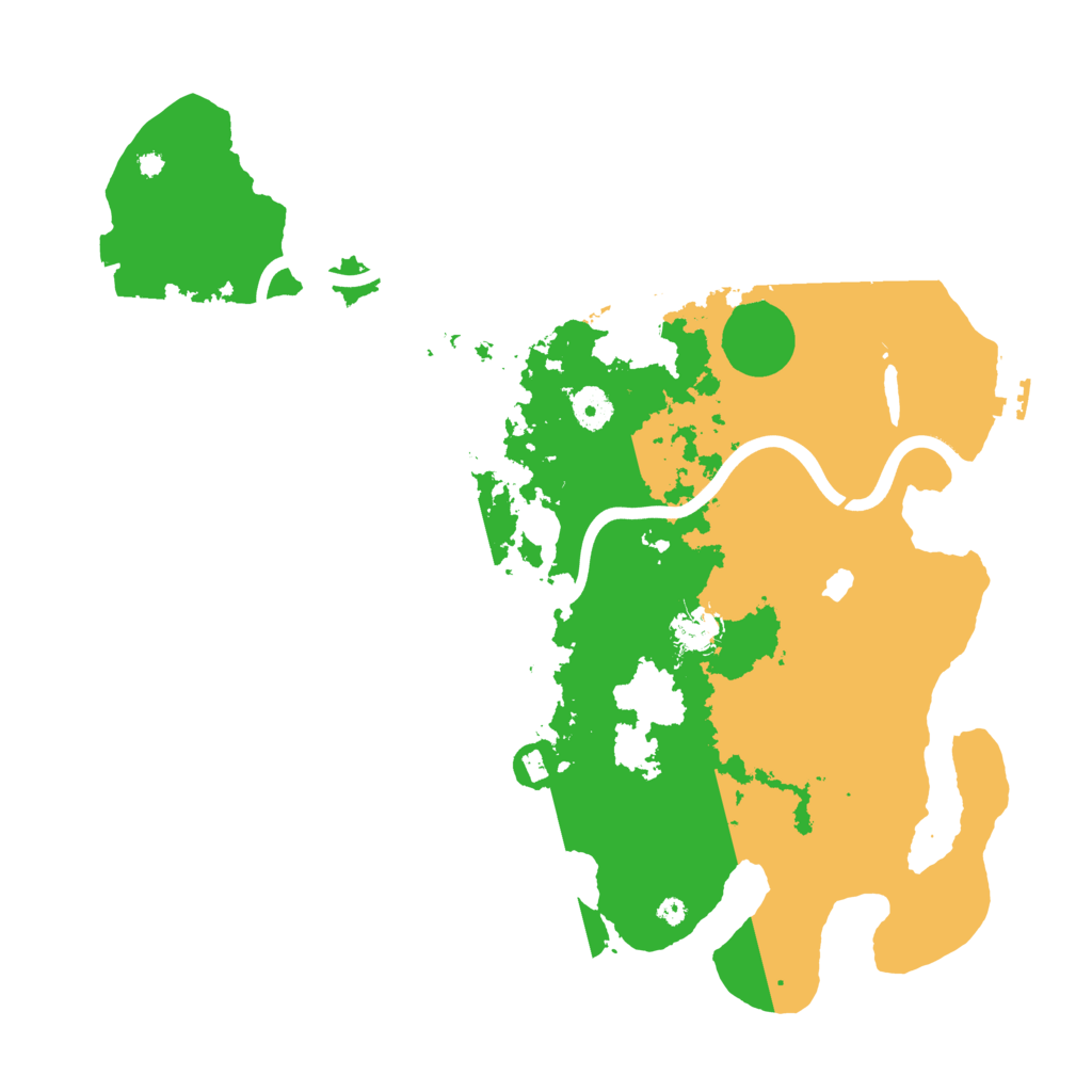 Biome Rust Map: Procedural Map, Size: 4000, Seed: 6700