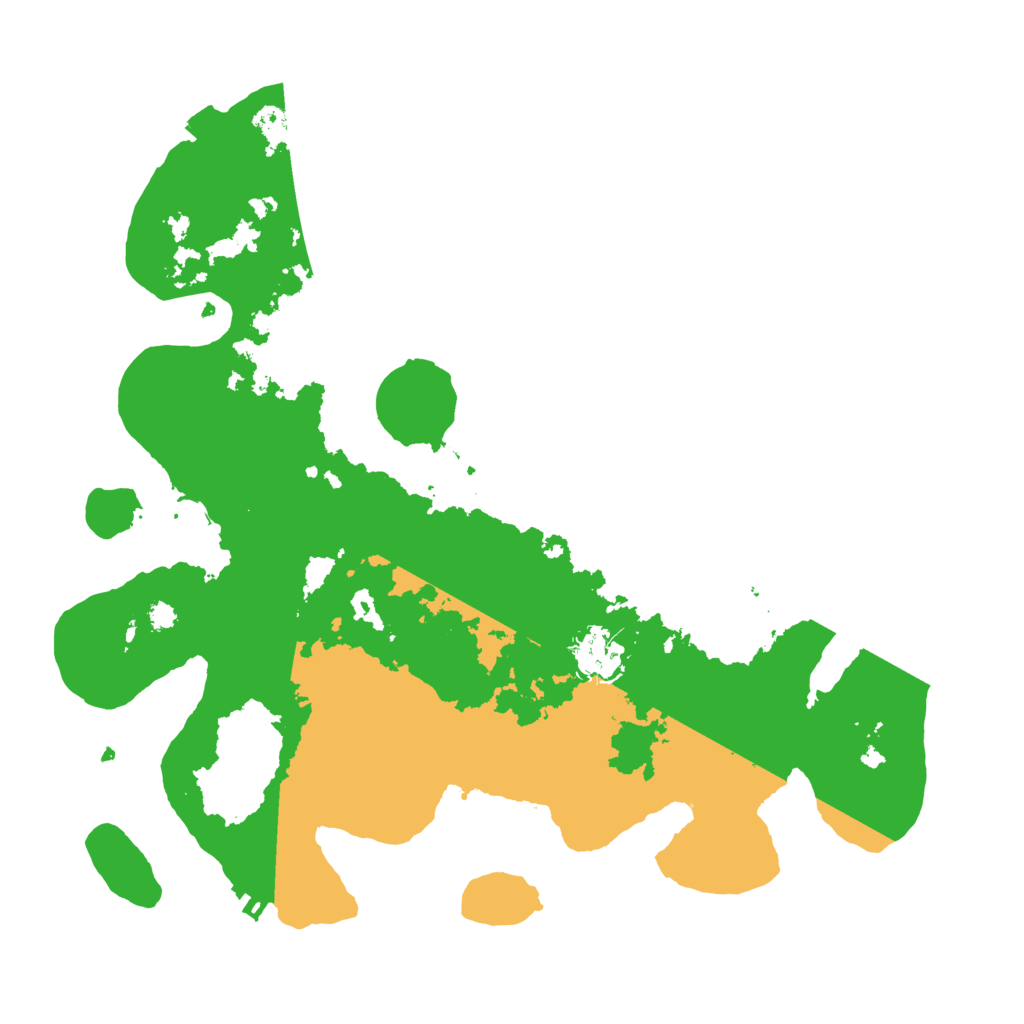 Biome Rust Map: Procedural Map, Size: 3400, Seed: 78727719