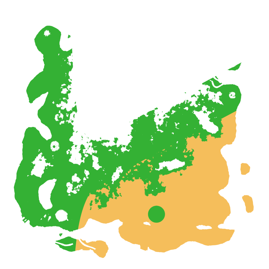 Biome Rust Map: Procedural Map, Size: 4200, Seed: 66000