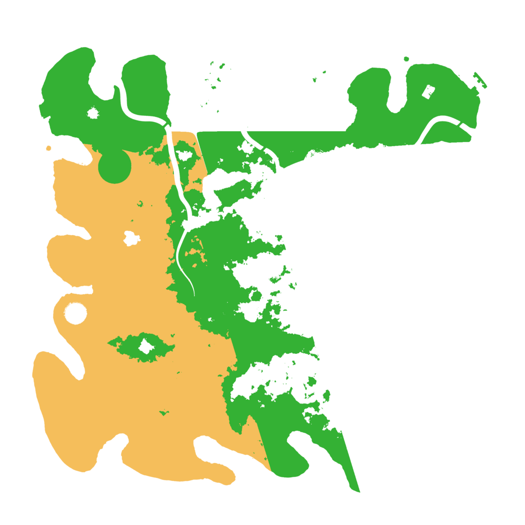 Biome Rust Map: Procedural Map, Size: 4200, Seed: 500621
