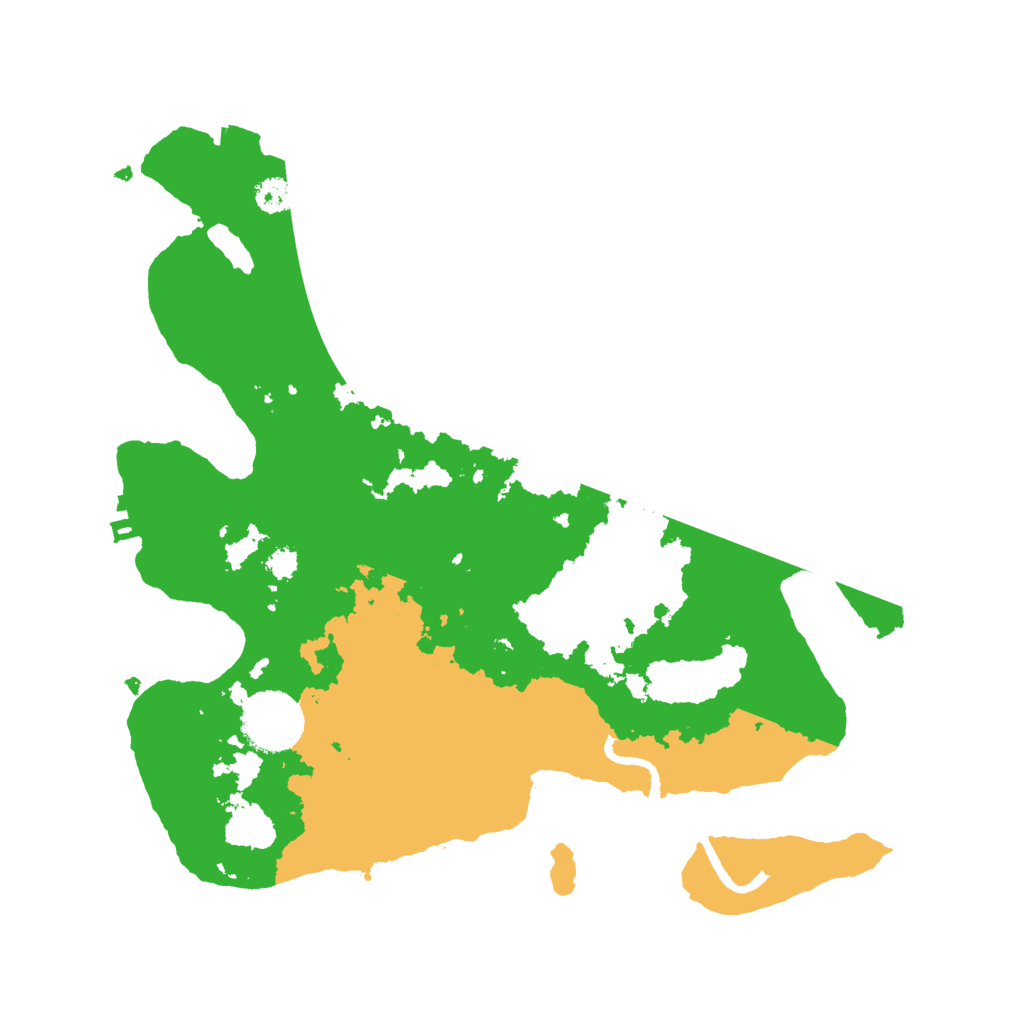 Biome Rust Map: Procedural Map, Size: 3000, Seed: 2680739