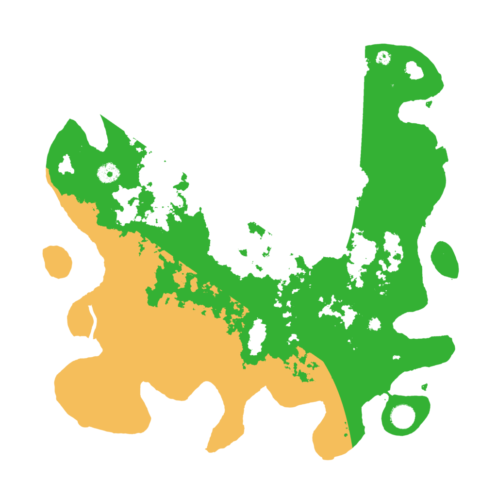 Biome Rust Map: Procedural Map, Size: 3600, Seed: 913788151