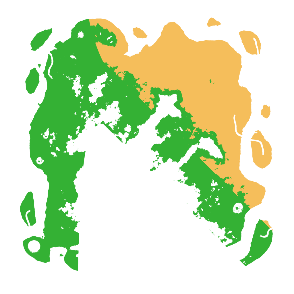Biome Rust Map: Procedural Map, Size: 4250, Seed: 18815353