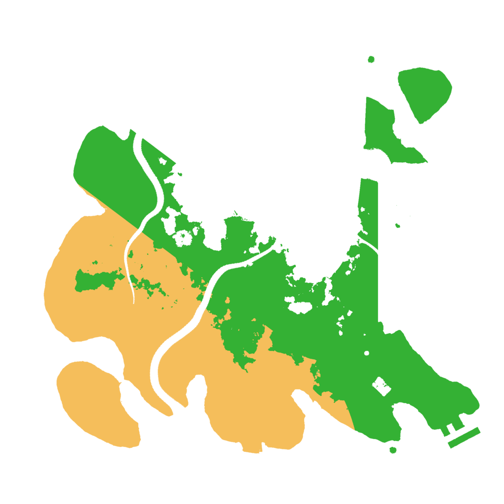Biome Rust Map: Procedural Map, Size: 3000, Seed: 1816017279