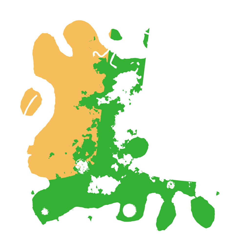 Biome Rust Map: Procedural Map, Size: 3300, Seed: 16131448