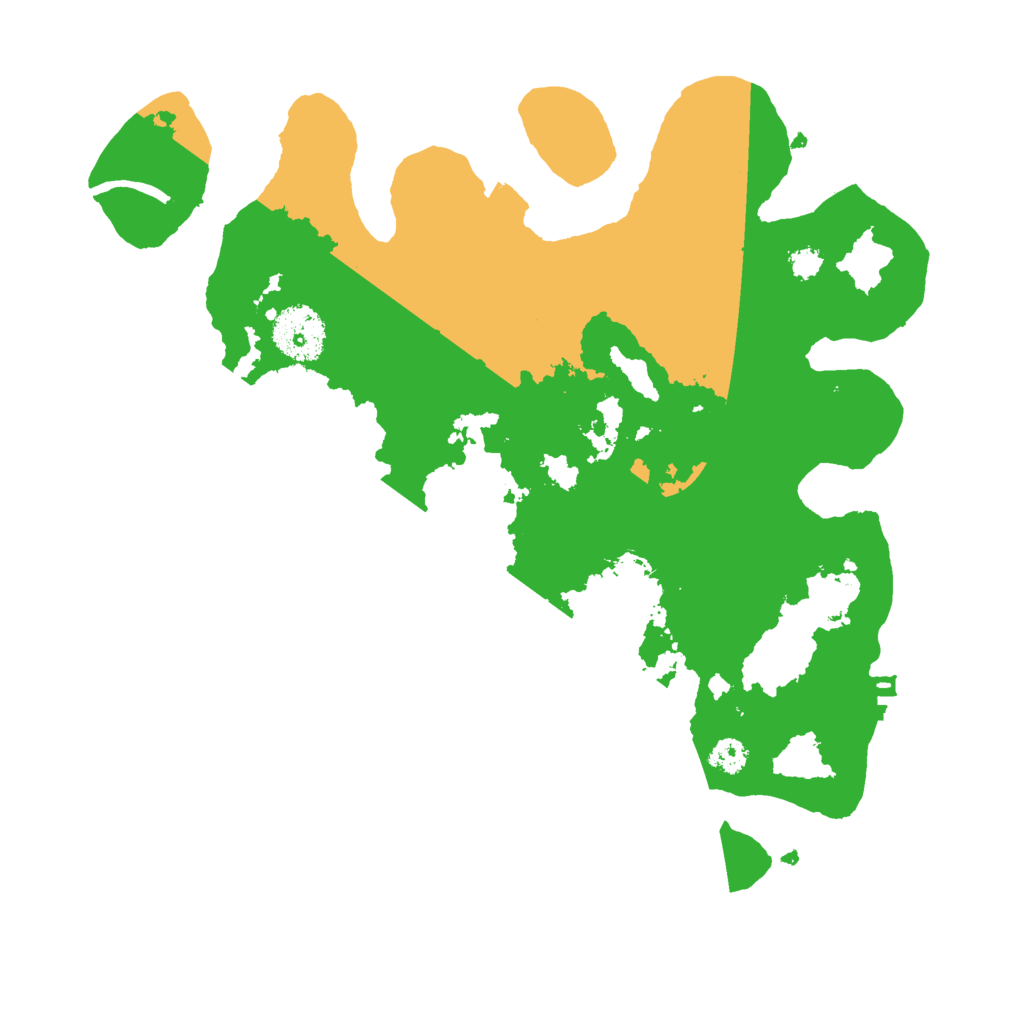 Biome Rust Map: Procedural Map, Size: 3000, Seed: 24214