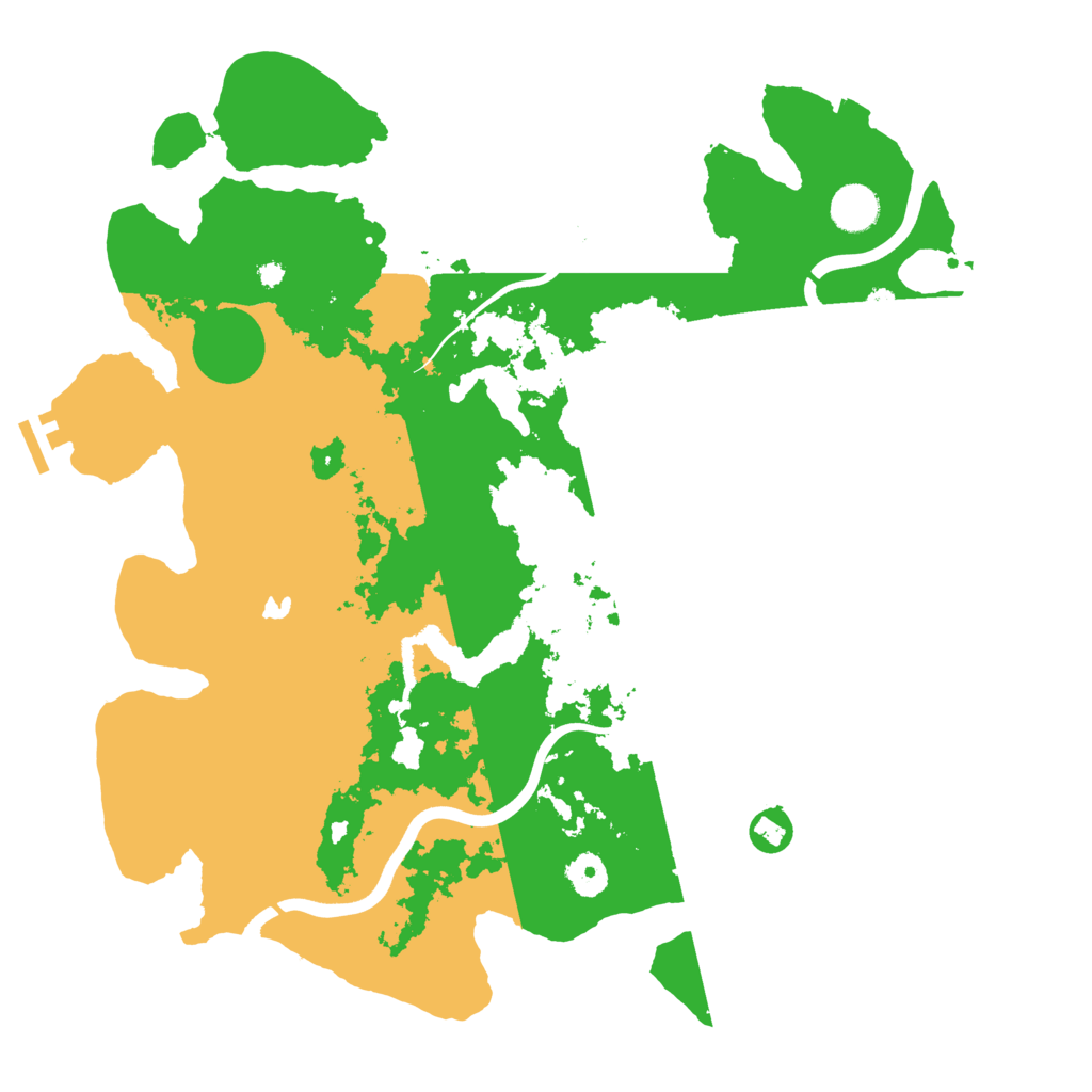 Biome Rust Map: Procedural Map, Size: 4000, Seed: 554658765