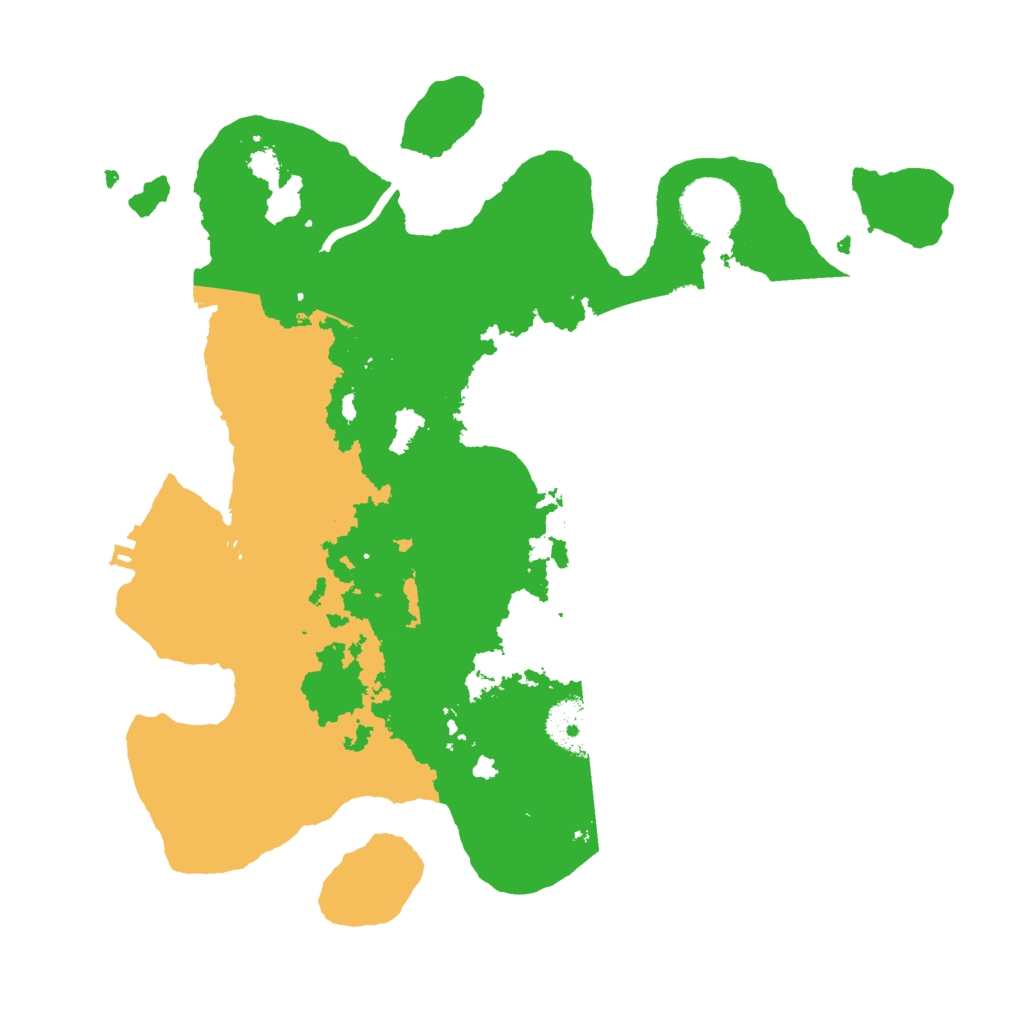 Biome Rust Map: Procedural Map, Size: 3000, Seed: 730028559
