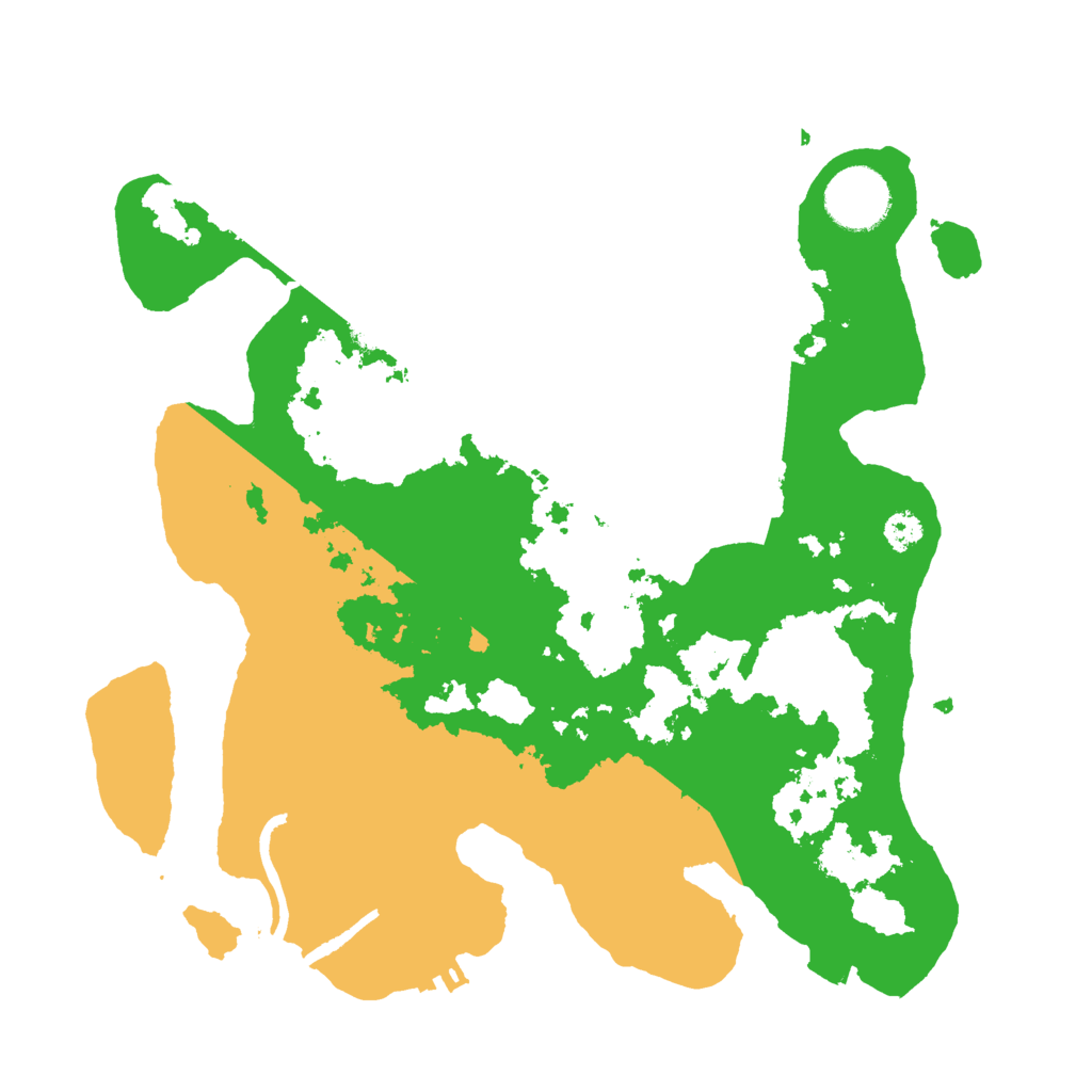 Biome Rust Map: Procedural Map, Size: 3000, Seed: 99798