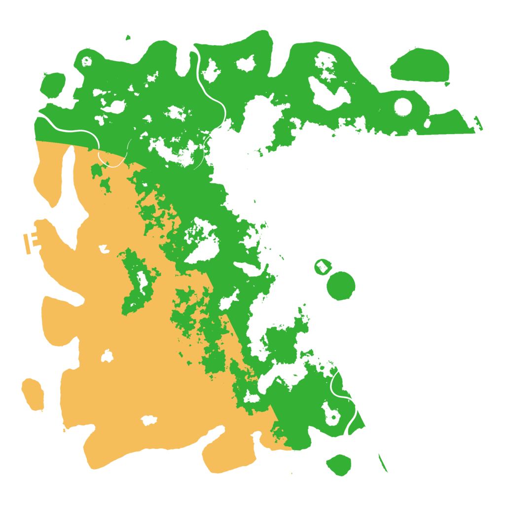 Biome Rust Map: Procedural Map, Size: 5000, Seed: 570707814