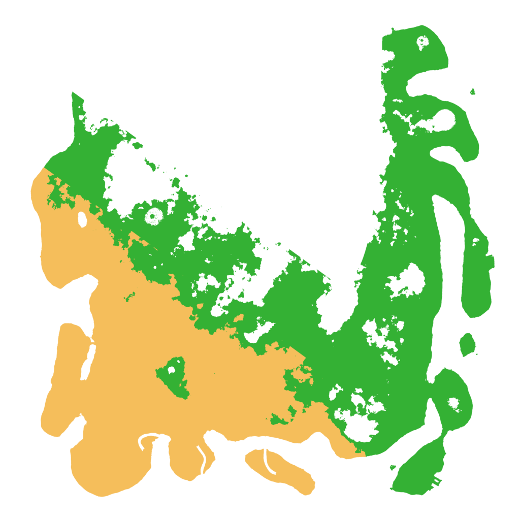 Biome Rust Map: Procedural Map, Size: 4500, Seed: 10656876