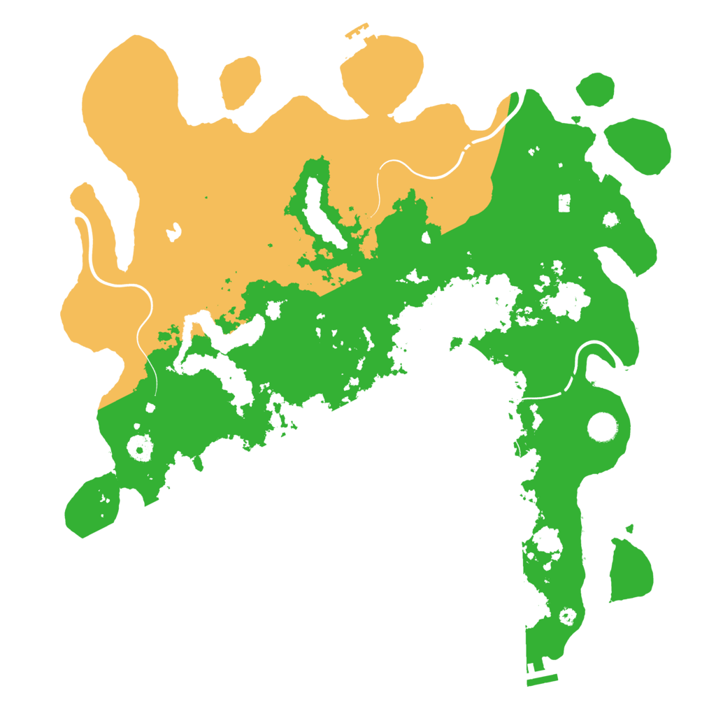 Biome Rust Map: Procedural Map, Size: 4250, Seed: 648218156
