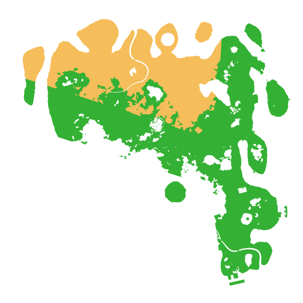 Biome Rust Map: Procedural Map, Size: 4000, Seed: 588574458