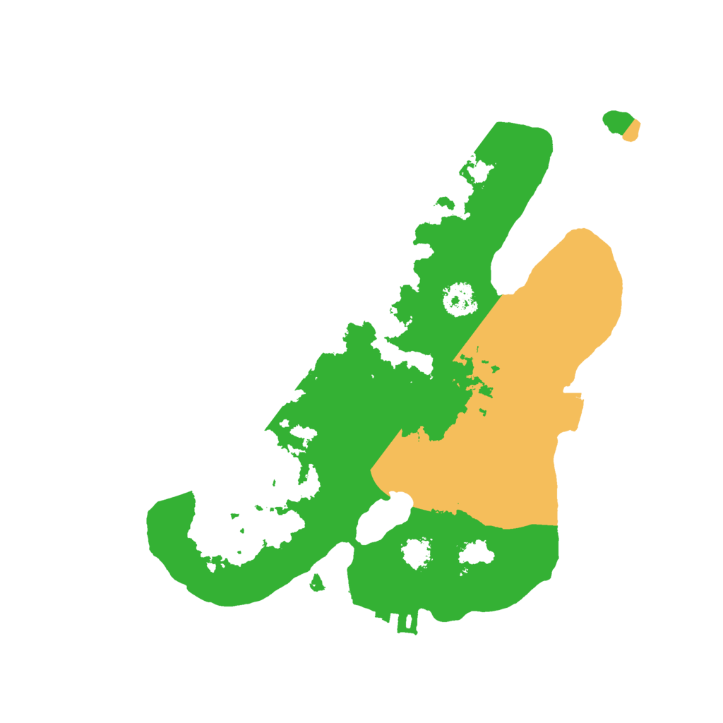 Biome Rust Map: Procedural Map, Size: 2200, Seed: 922806984