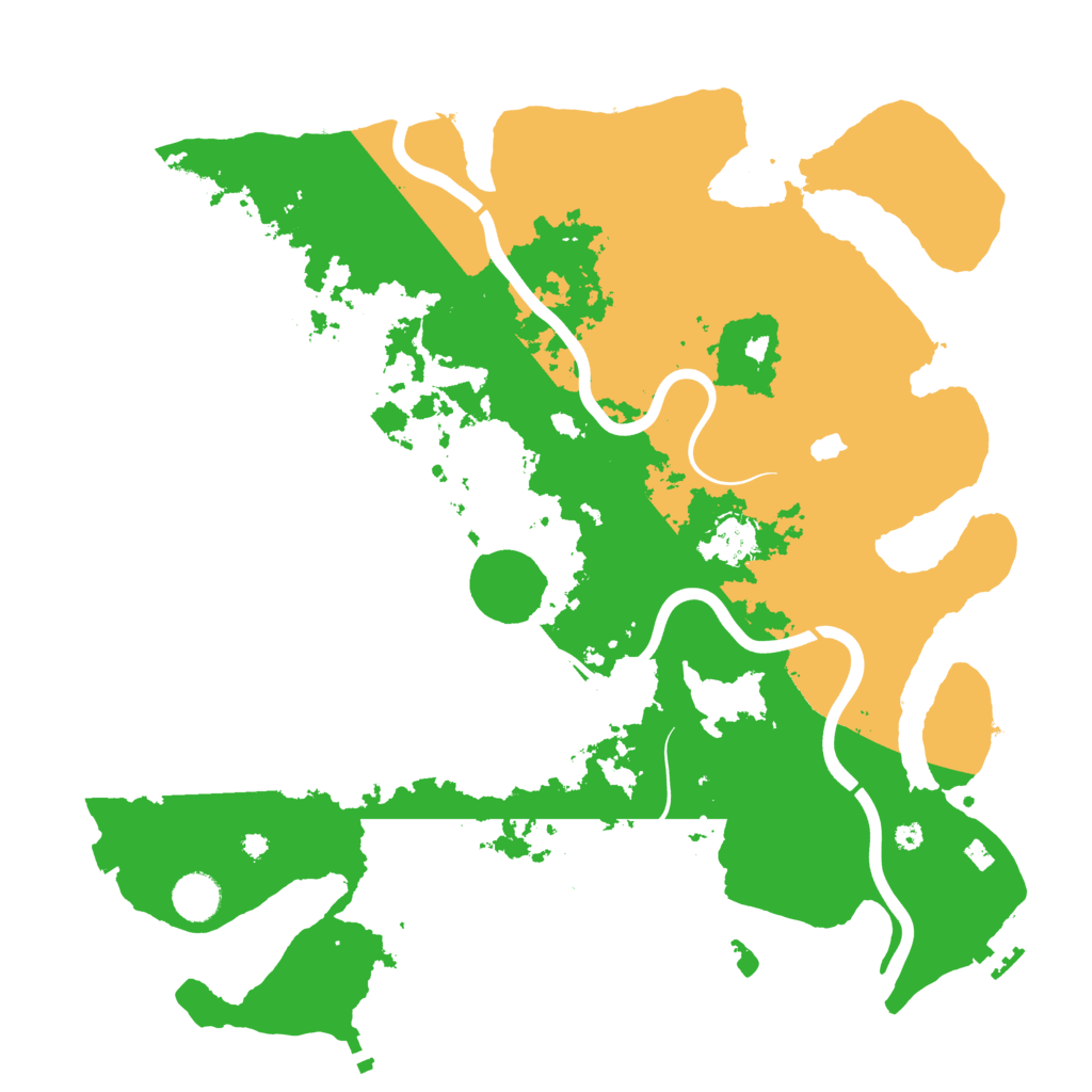 Biome Rust Map: Procedural Map, Size: 4000, Seed: 9029448