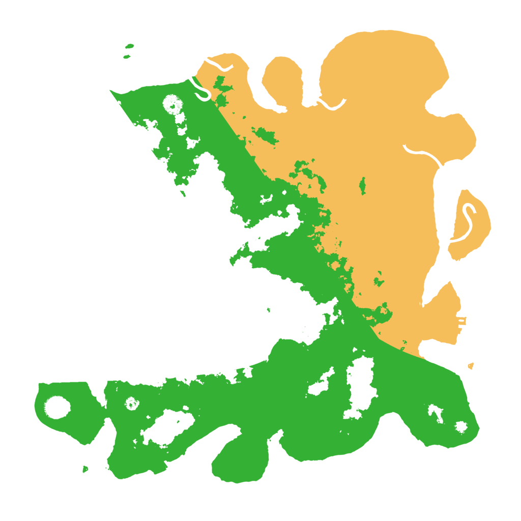 Biome Rust Map: Procedural Map, Size: 4000, Seed: 960