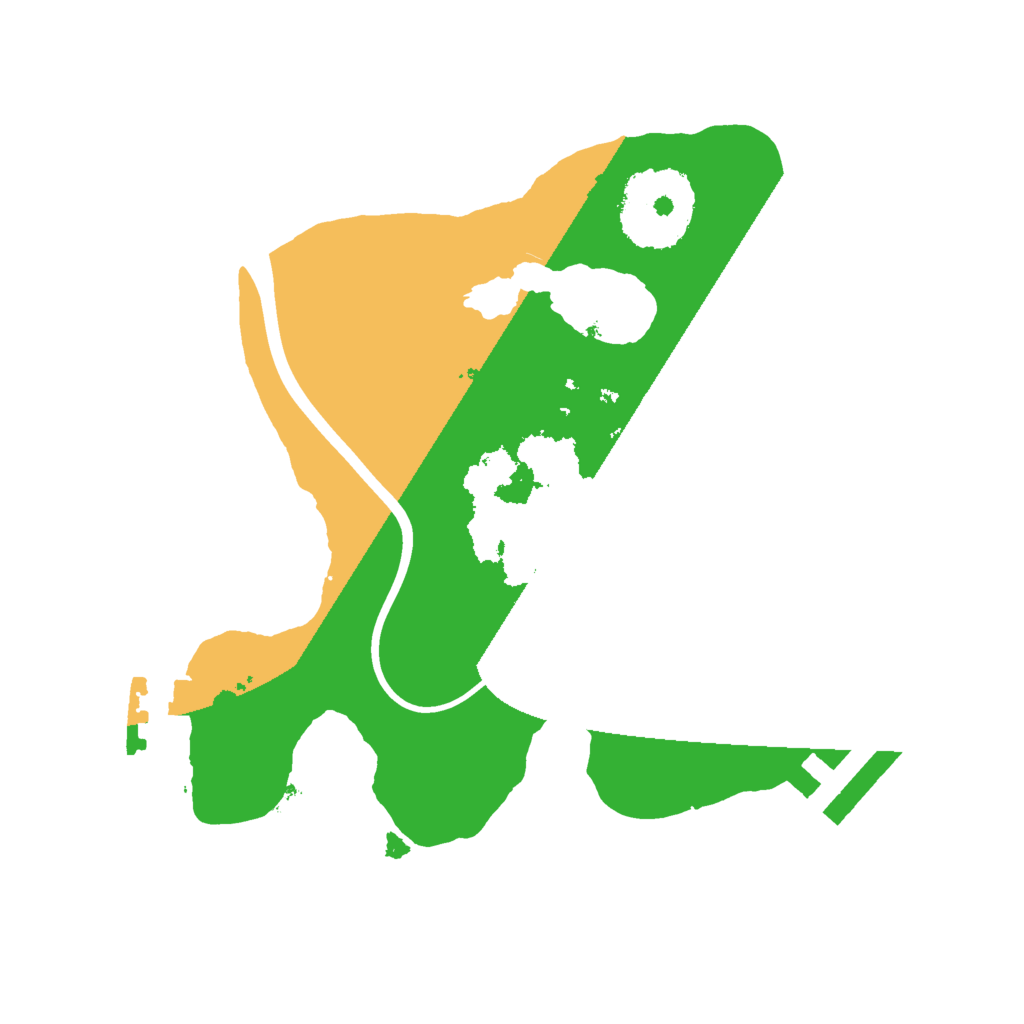 Biome Rust Map: Procedural Map, Size: 2000, Seed: 982111074