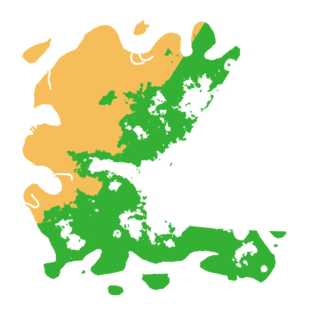 Biome Rust Map: Procedural Map, Size: 4000, Seed: 21721