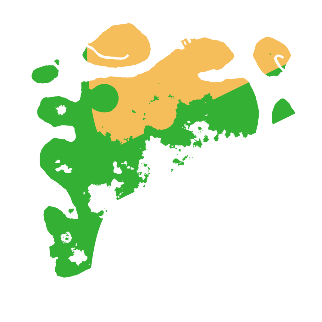 Biome Rust Map: Procedural Map, Size: 3000, Seed: 1196484587