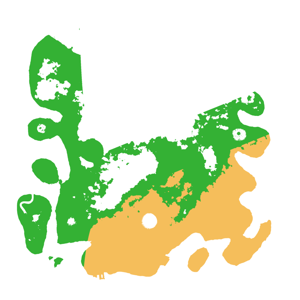 Biome Rust Map: Procedural Map, Size: 3500, Seed: 7326368