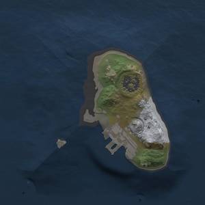 Thumbnail Rust Map: Procedural Map, Size: 1150, Seed: 456, 4 Monuments
