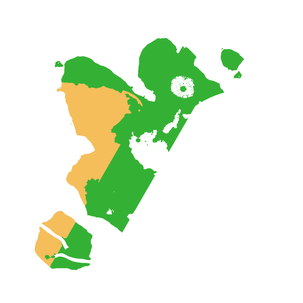 Biome Rust Map: Procedural Map, Size: 2000, Seed: 2142240702