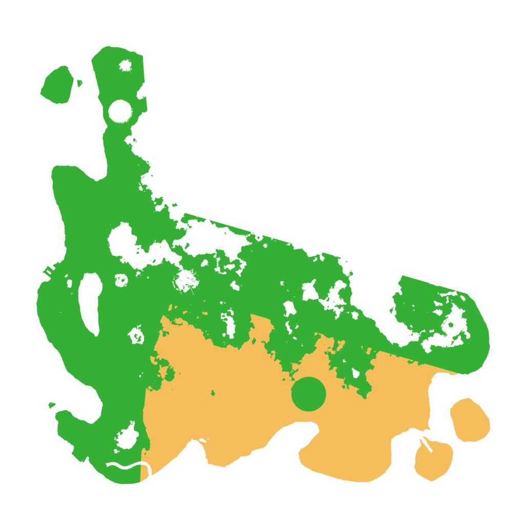 Biome Rust Map: Procedural Map, Size: 4000, Seed: 1351258487
