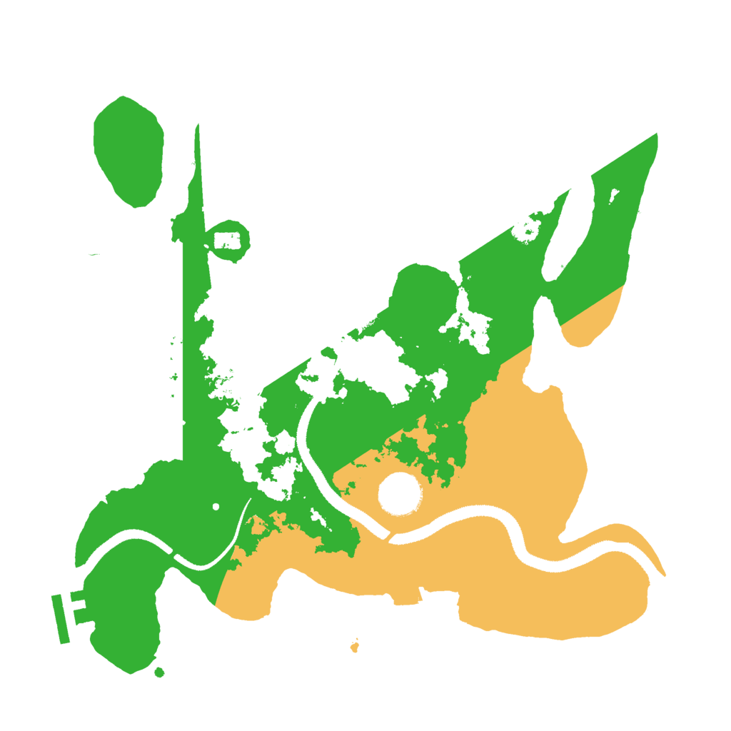 Biome Rust Map: Procedural Map, Size: 3000, Seed: 14228