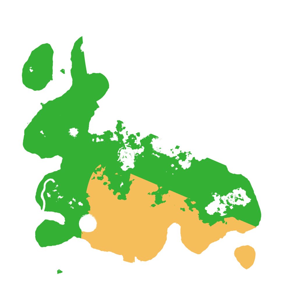 Biome Rust Map: Procedural Map, Size: 3000, Seed: 45769