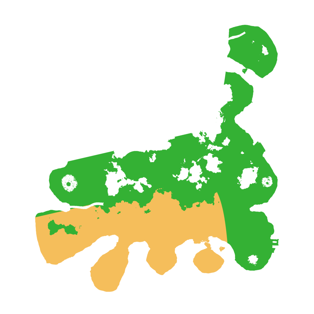 Biome Rust Map: Procedural Map, Size: 3000, Seed: 26522