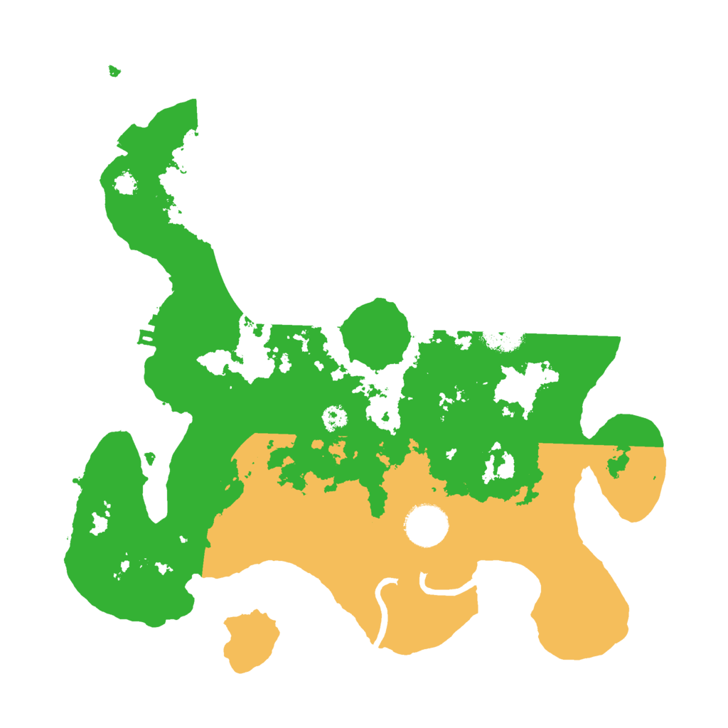 Biome Rust Map: Procedural Map, Size: 3000, Seed: 1285556975