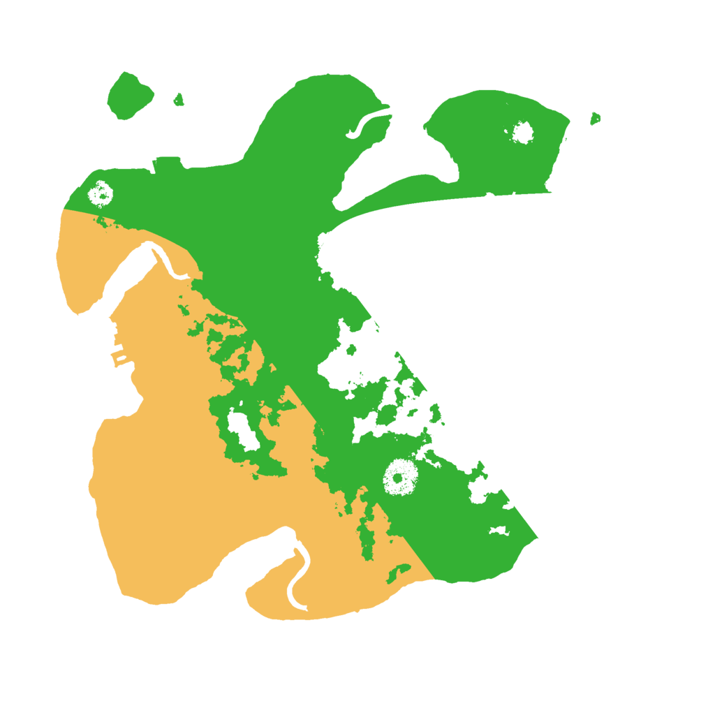 Biome Rust Map: Procedural Map, Size: 3000, Seed: 9149