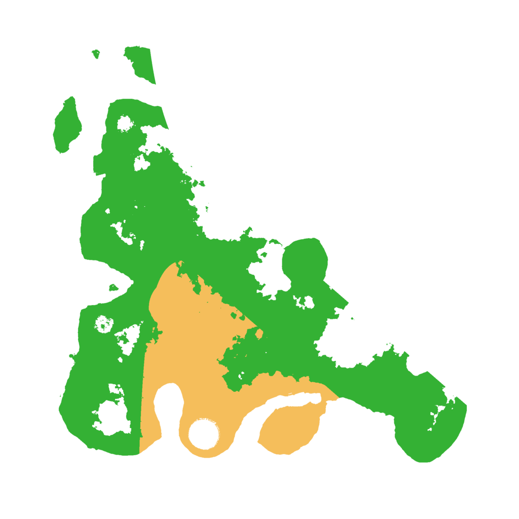 Biome Rust Map: Procedural Map, Size: 3000, Seed: 22285