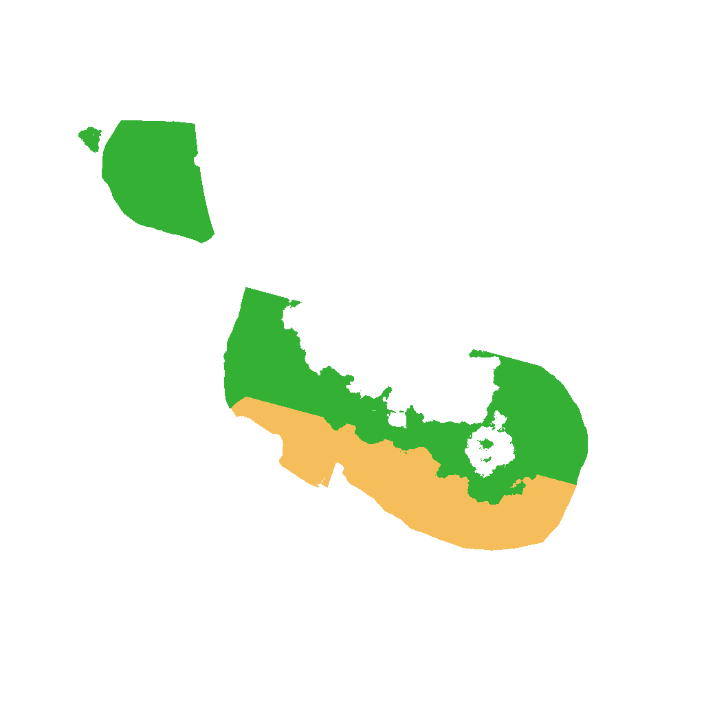 Biome Rust Map: Procedural Map, Size: 1500, Seed: 254253096