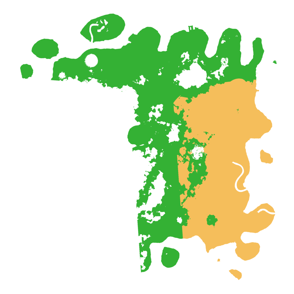 Biome Rust Map: Procedural Map, Size: 4000, Seed: 135831959