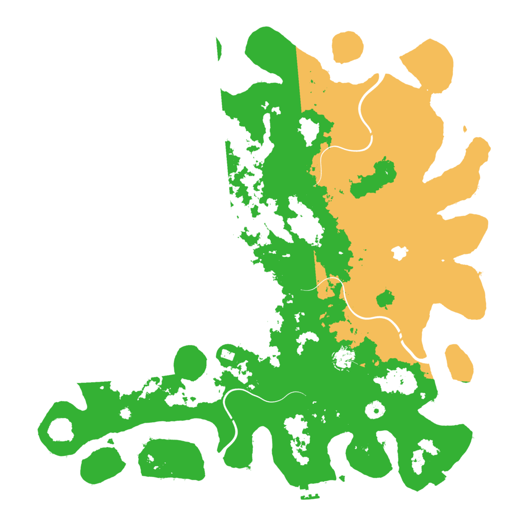 Biome Rust Map: Procedural Map, Size: 4250, Seed: 1156283766