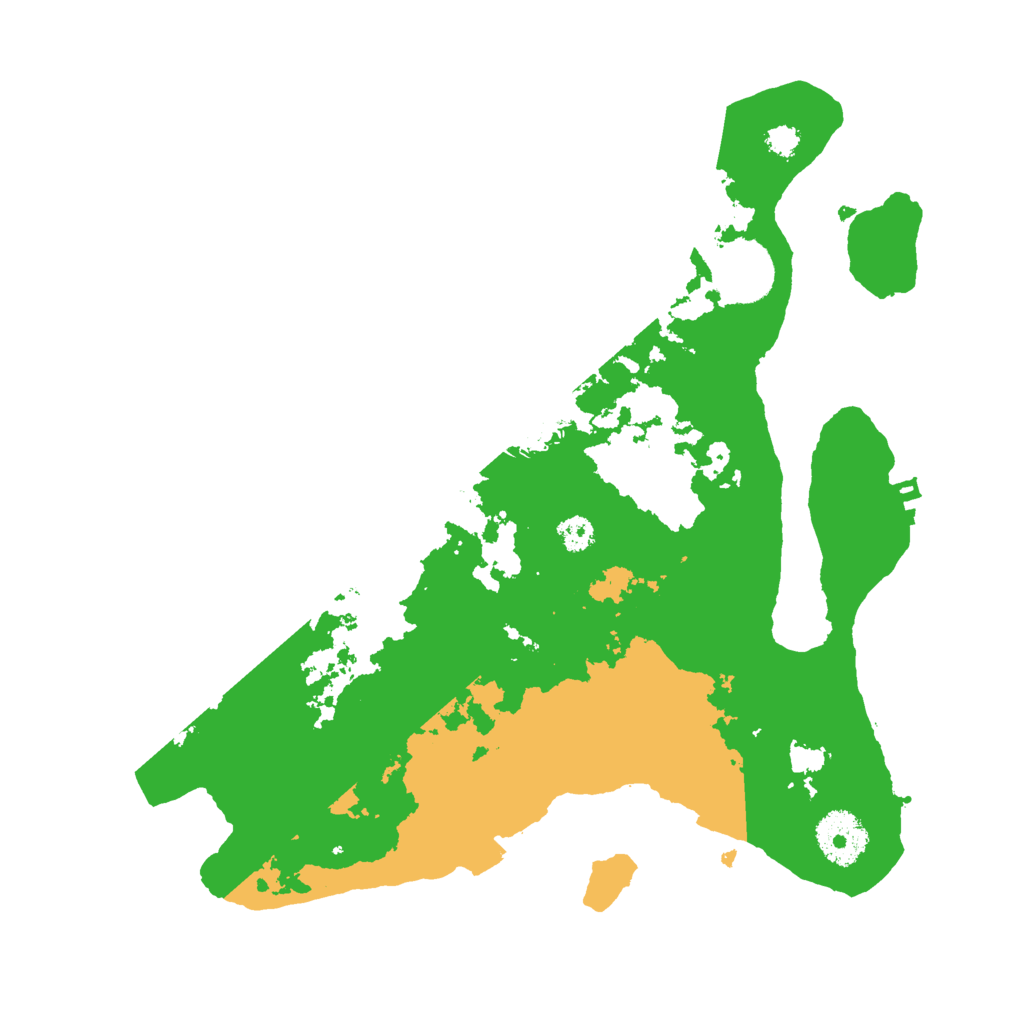 Biome Rust Map: Procedural Map, Size: 3000, Seed: 21714