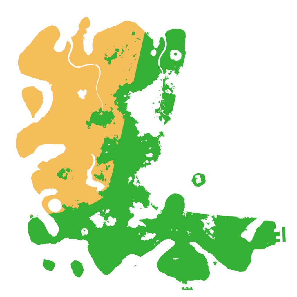 Biome Rust Map: Procedural Map, Size: 4000, Seed: 681030927