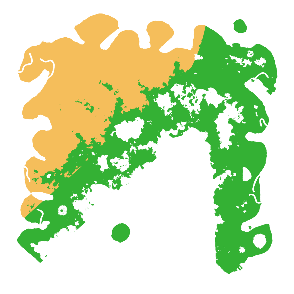 Biome Rust Map: Procedural Map, Size: 4500, Seed: 2052352190
