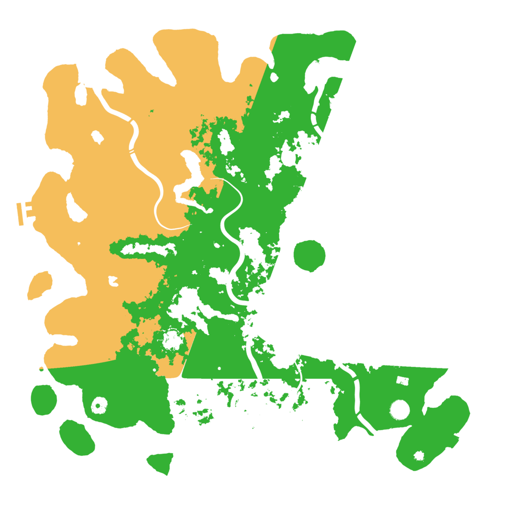 Biome Rust Map: Procedural Map, Size: 4500, Seed: 1240897