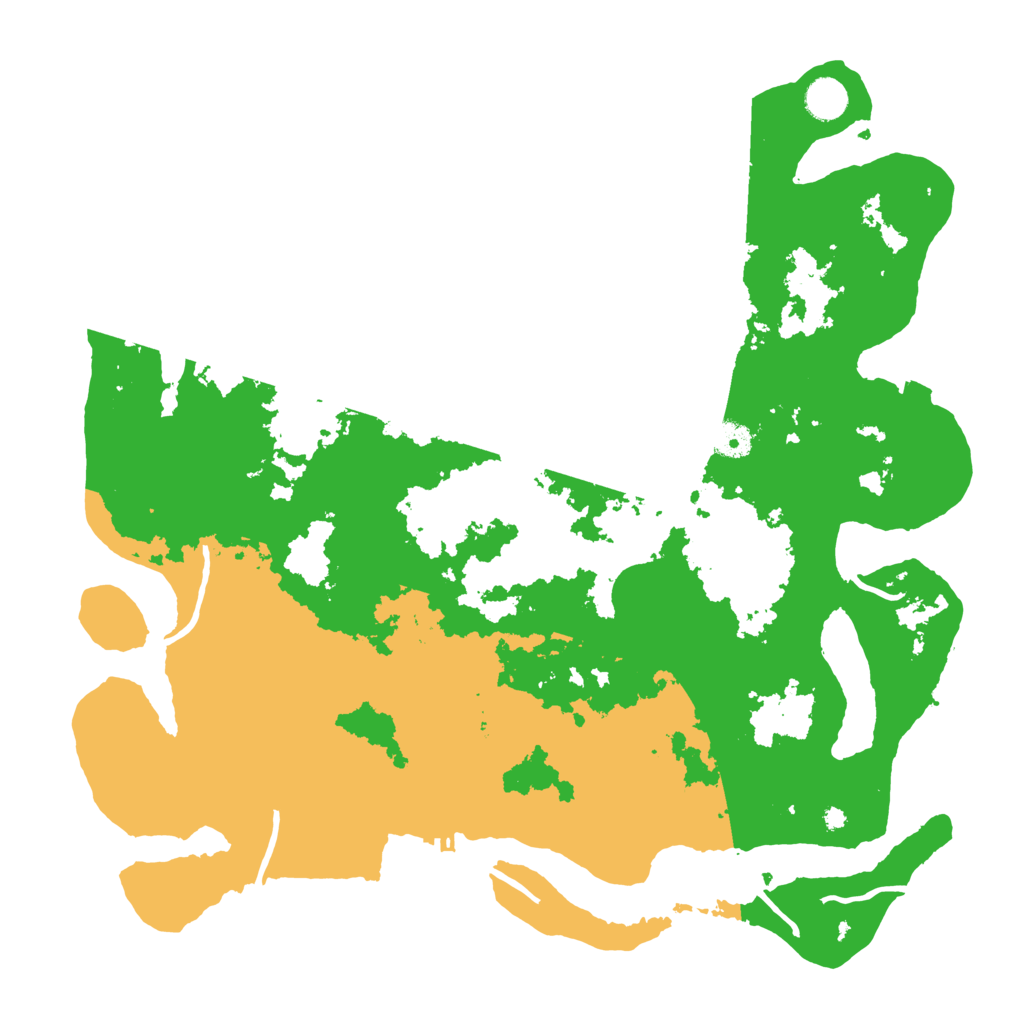 Biome Rust Map: Procedural Map, Size: 4250, Seed: 1600251587