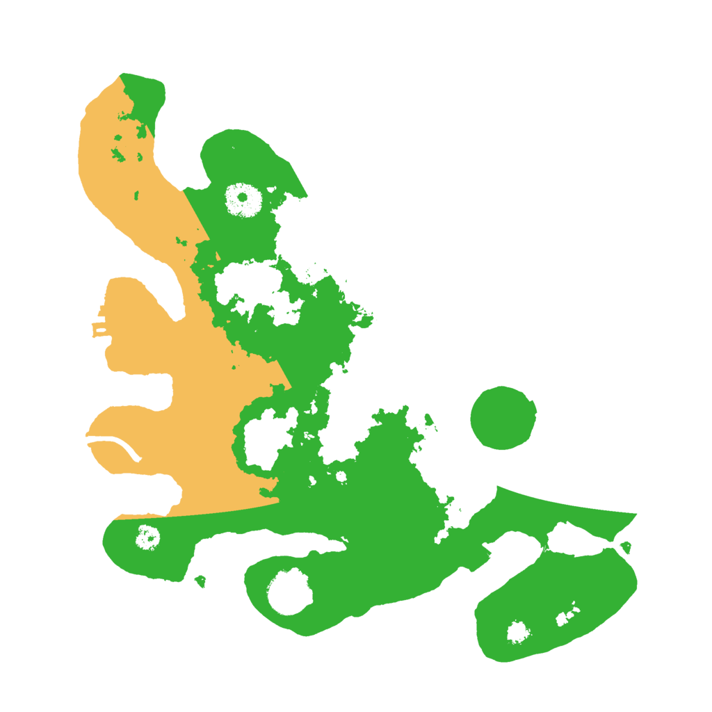 Biome Rust Map: Procedural Map, Size: 3000, Seed: 5154